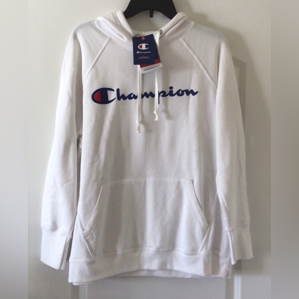 NWT White Champion Hoodie